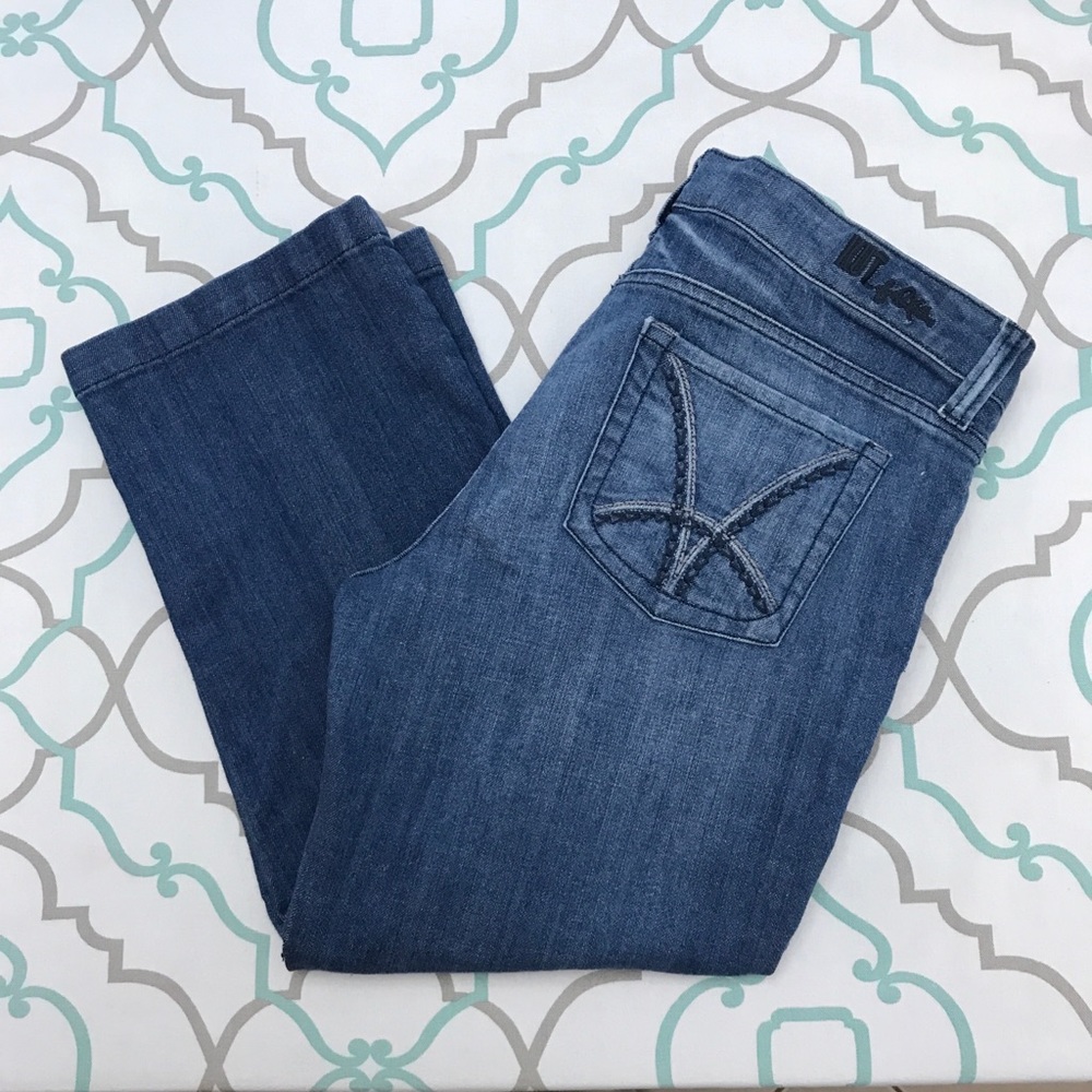 💙👖KUT💗FROM THE💗KLOTH👖💙29 7/8 24” CROPS! EUC! - Picture 7 of 8